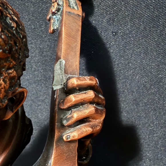 Jazz Bass Player Sculpture/Figurine - Picture 5 of 13